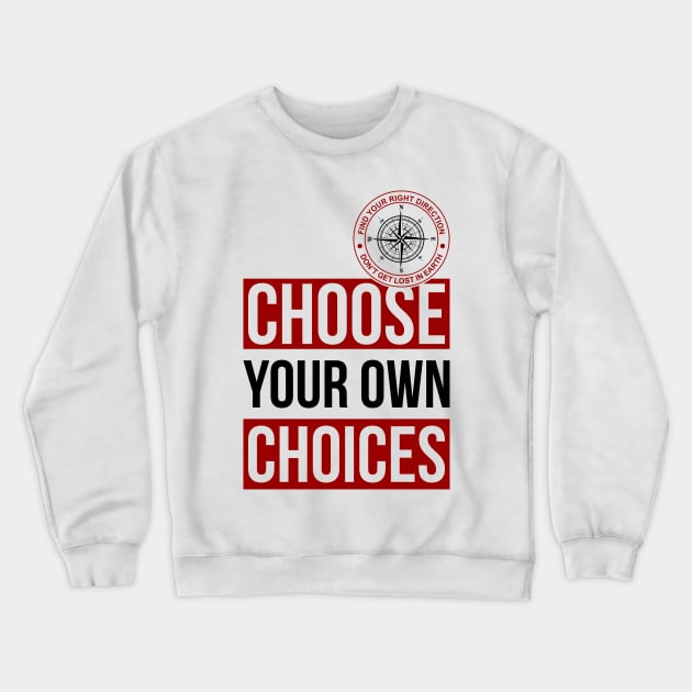 FREEDOM OF CYOC Crewneck Sweatshirt by VISUALUV